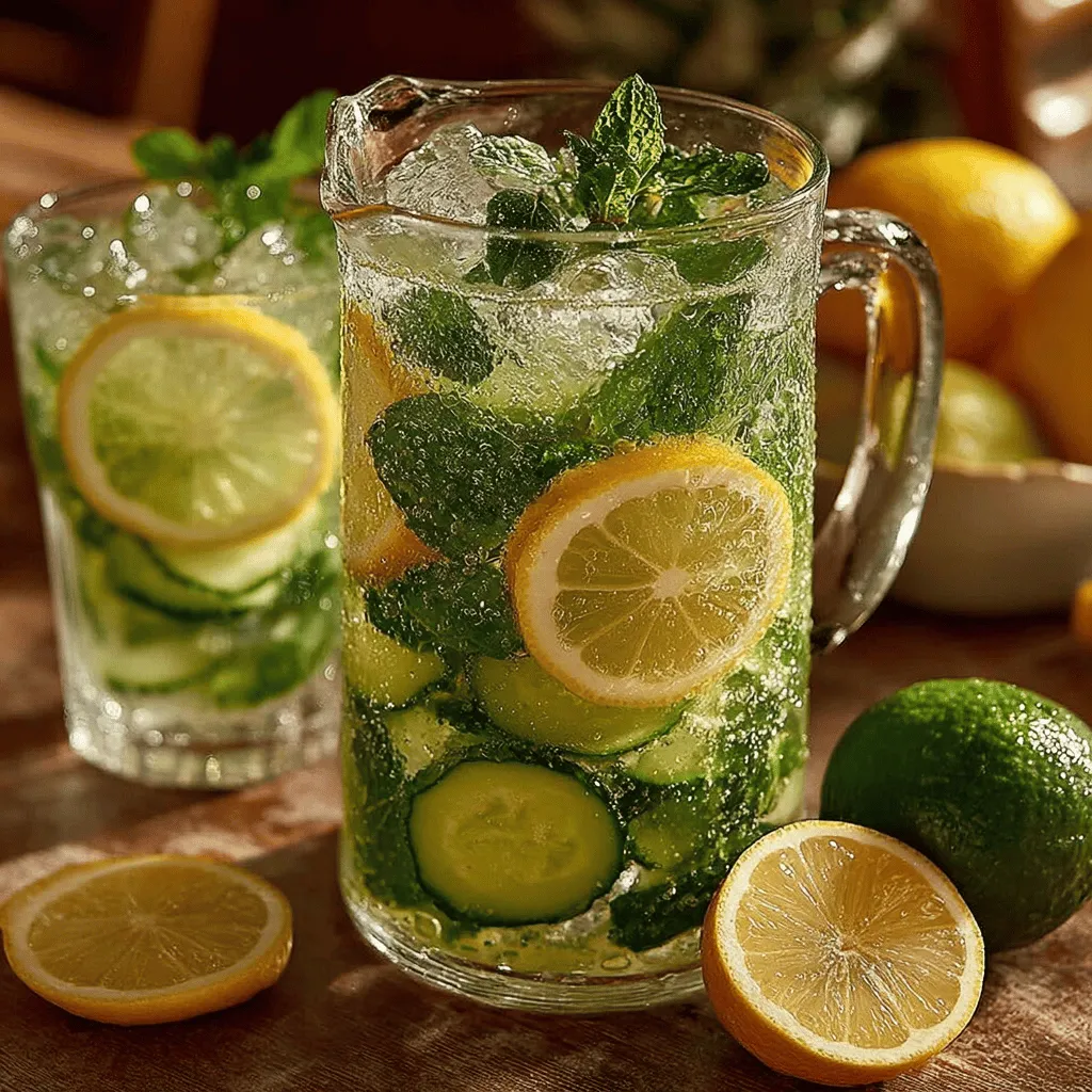 When preparing your lemon cucumber detox water, uniformity in slicing is key to ensuring a balanced infusion of flavors. Here are some tips to achieve perfectly sliced ingredients: