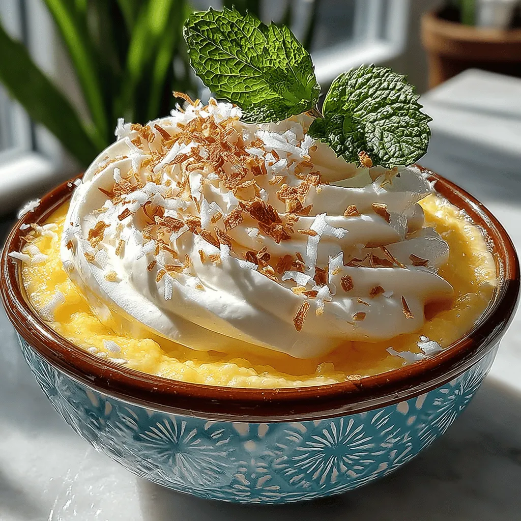 As the warm sun greets us and the days stretch longer, there's nothing quite like a refreshing dessert to cool off and brighten the mood. Enter the Tropical Dream Pineapple Whip, an invigorating treat that delivers the essence of a tropical paradise right to your taste buds. This delightful recipe combines the vibrant sweetness of ripe pineapple with the creamy richness of coconut milk, creating a light and airy whip that is both indulgent and nourishing. Whether you're lounging by the pool, hosting a summer barbecue, or simply seeking a quick and satisfying snack, this Tropical Dream Pineapple Whip is the perfect choice.