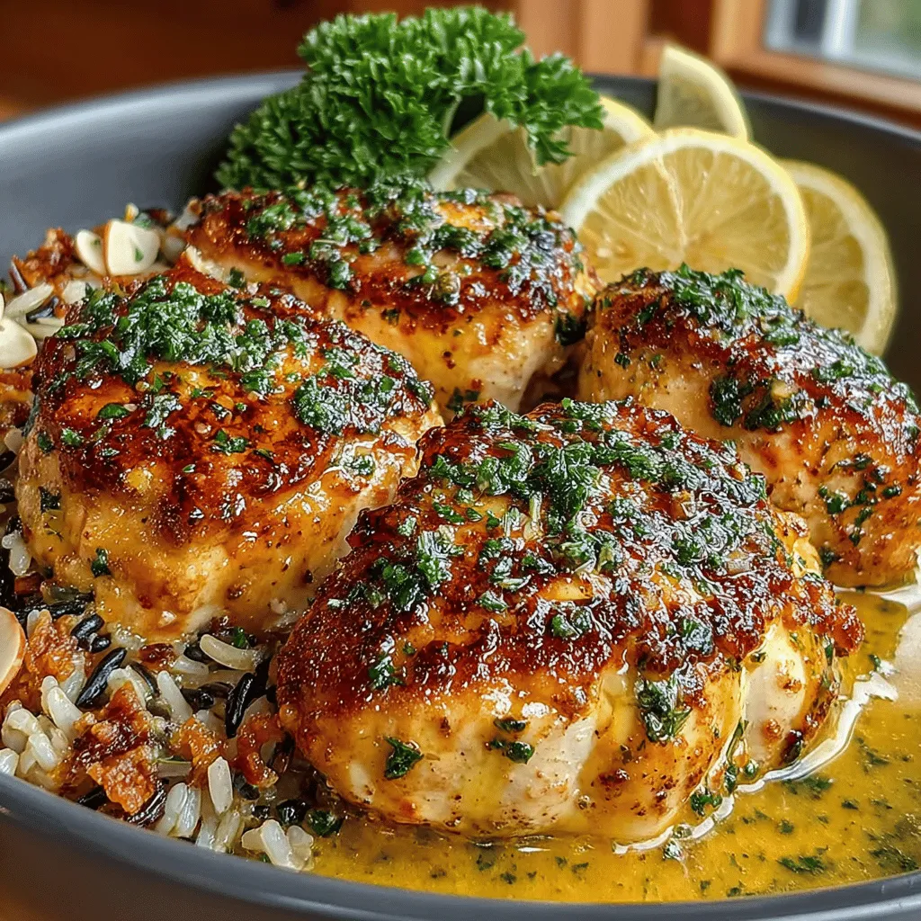 When it comes to weeknight dinners or special occasions, few dishes can rival the enticing combination of Zesty Lemon Herb Chicken with Savory Wild Rice Pilaf. This recipe is a culinary celebration of vibrant flavors and wholesome ingredients. The zesty notes of lemon paired with aromatic herbs create a mouthwatering chicken dish, while the earthy textures of wild rice pilaf provide the perfect accompaniment. Not only does this meal promise a delightful dining experience, but it also brings a wealth of nutritional benefits to the table.