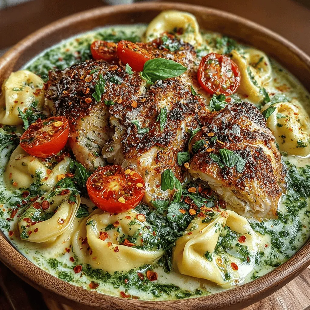 When it comes to comfort food, few dishes can rival the satisfaction of a creamy pasta. Creamy Chicken Pesto Tortellini is a delightful blend of tender chicken, rich pesto, and delicate pasta that promises a burst of flavor in every bite. This dish showcases a perfect harmony between the savory notes of the chicken and the lush, vibrant flavors of basil pesto, all enveloped in a creamy sauce that ties everything together.
