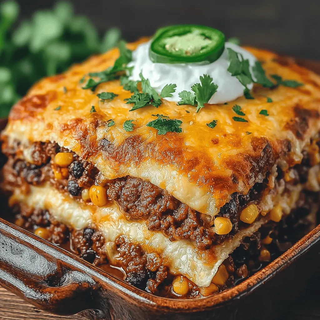 Welcome to the vibrant world of Tex-Mex cuisine, where bold flavors and hearty ingredients come together to create delightful dishes that are beloved by many. Among the standout offerings in this culinary tradition, enchiladas hold a special place in the hearts of American families. Their versatility and comforting nature make them a staple on dinner tables across the country. Enter the Spicy & Cheesy Tex-Mex Beef Enchilada Casserole—a dish that combines the essence of traditional enchiladas with the convenience and satisfaction of a casserole.