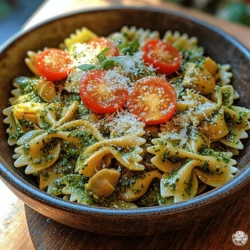 As the temperatures rise and the days lengthen, many of us crave refreshing dishes that not only tantalize the palate but also provide a nutritious boost. Enter Chilled Spinach & Artichoke Pesto Pasta—a delightful dish that balances the vibrant flavors of fresh spinach and artichoke hearts with the aromatic essence of basil in a creamy pesto sauce. This recipe is perfect for warm weather gatherings, picnics, or simply as a quick, healthy option for a weeknight dinner.