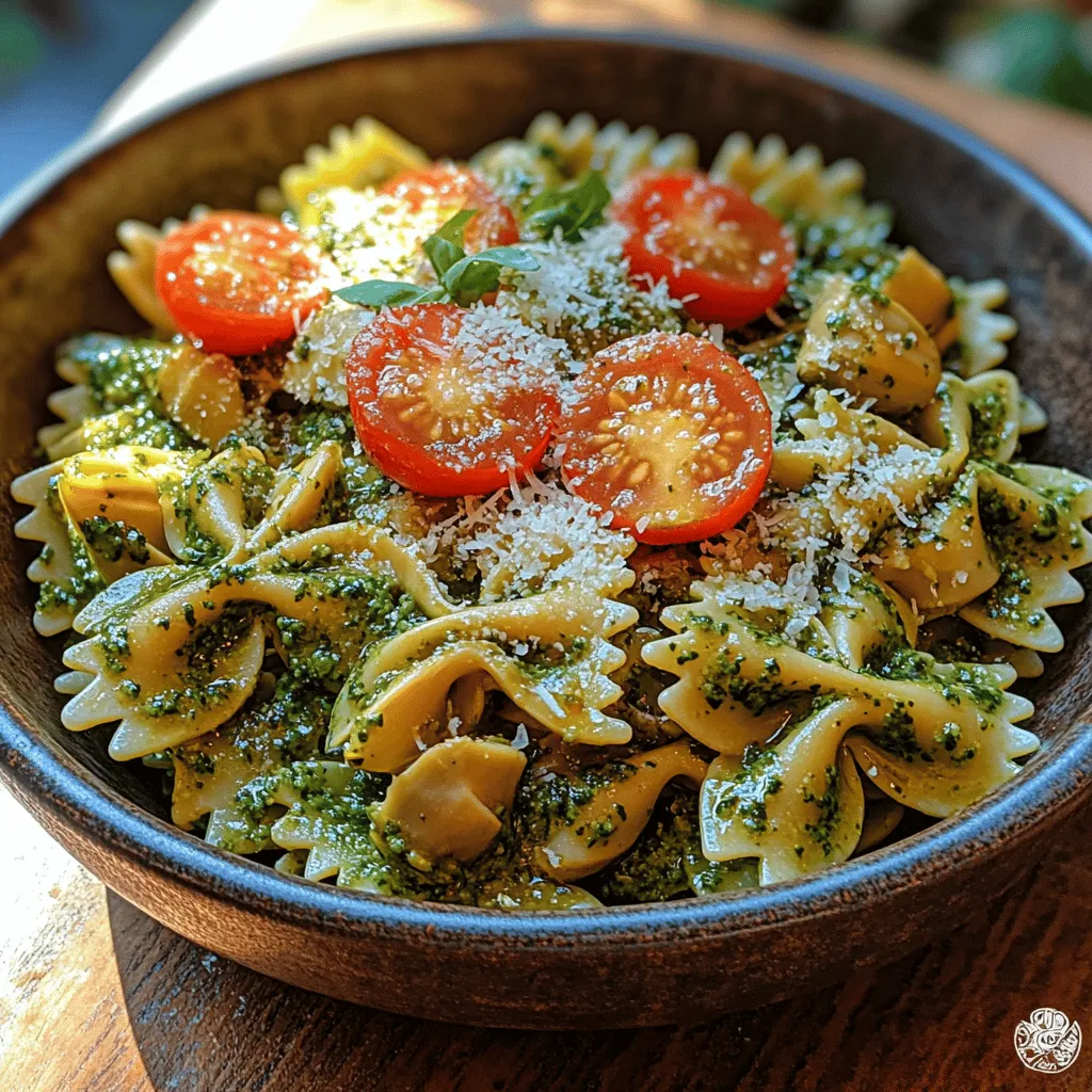 As the temperatures rise and the days lengthen, many of us crave refreshing dishes that not only tantalize the palate but also provide a nutritious boost. Enter Chilled Spinach & Artichoke Pesto Pasta—a delightful dish that balances the vibrant flavors of fresh spinach and artichoke hearts with the aromatic essence of basil in a creamy pesto sauce. This recipe is perfect for warm weather gatherings, picnics, or simply as a quick, healthy option for a weeknight dinner.
