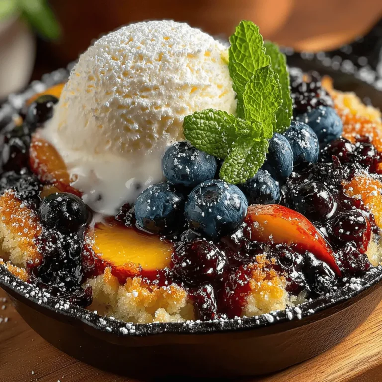 As the summer sun graces us with its warm embrace, the allure of outdoor cooking becomes irresistible. Grilling is often associated with savory dishes—think of juicy steaks and smoky vegetables—but it’s time to shift that perspective and explore the world of grilled desserts. One such delightful creation is Grilled Lemon Cobbler, a vibrant and refreshing treat that elevates traditional cobbler by infusing it with the unique flavors of grilled fruit. This recipe not only showcases seasonal ingredients but also transforms a classic dessert into a culinary adventure perfect for summer gatherings.