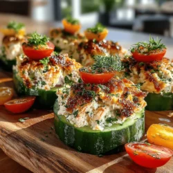In recent years, the focus on healthy eating habits has surged, as more individuals become aware of the benefits of incorporating wholesome ingredients into their daily meals. The shift towards nutritious diets emphasizes the importance of vegetables, which are not only low in calories but also packed with essential vitamins and minerals. One delightful way to combine health and flavor is through the creation of Cucumber Tuna Boats—a refreshing and satisfying snack or appetizer that caters to both taste and nutrition.