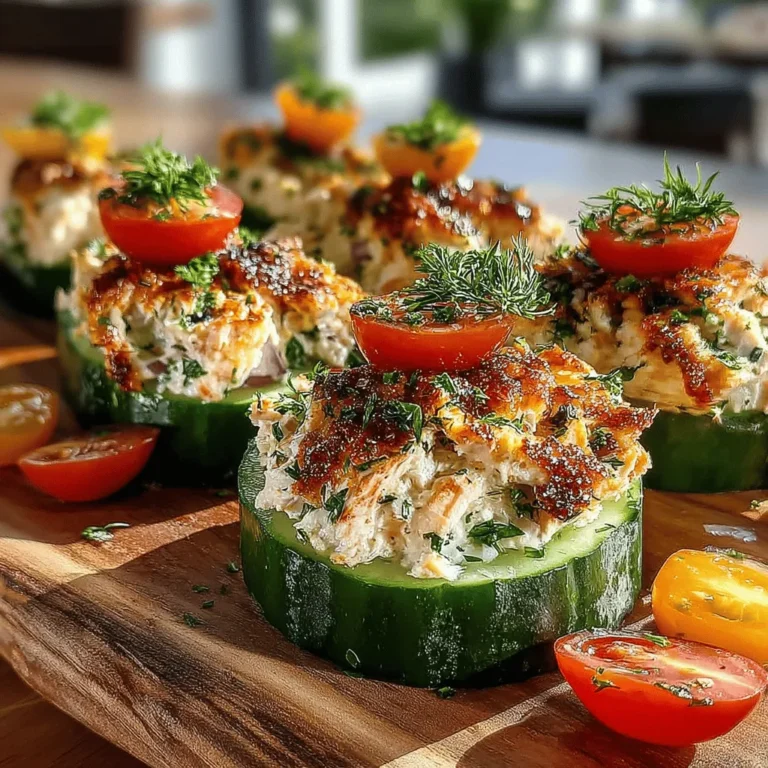 In recent years, the focus on healthy eating habits has surged, as more individuals become aware of the benefits of incorporating wholesome ingredients into their daily meals. The shift towards nutritious diets emphasizes the importance of vegetables, which are not only low in calories but also packed with essential vitamins and minerals. One delightful way to combine health and flavor is through the creation of Cucumber Tuna Boats—a refreshing and satisfying snack or appetizer that caters to both taste and nutrition.