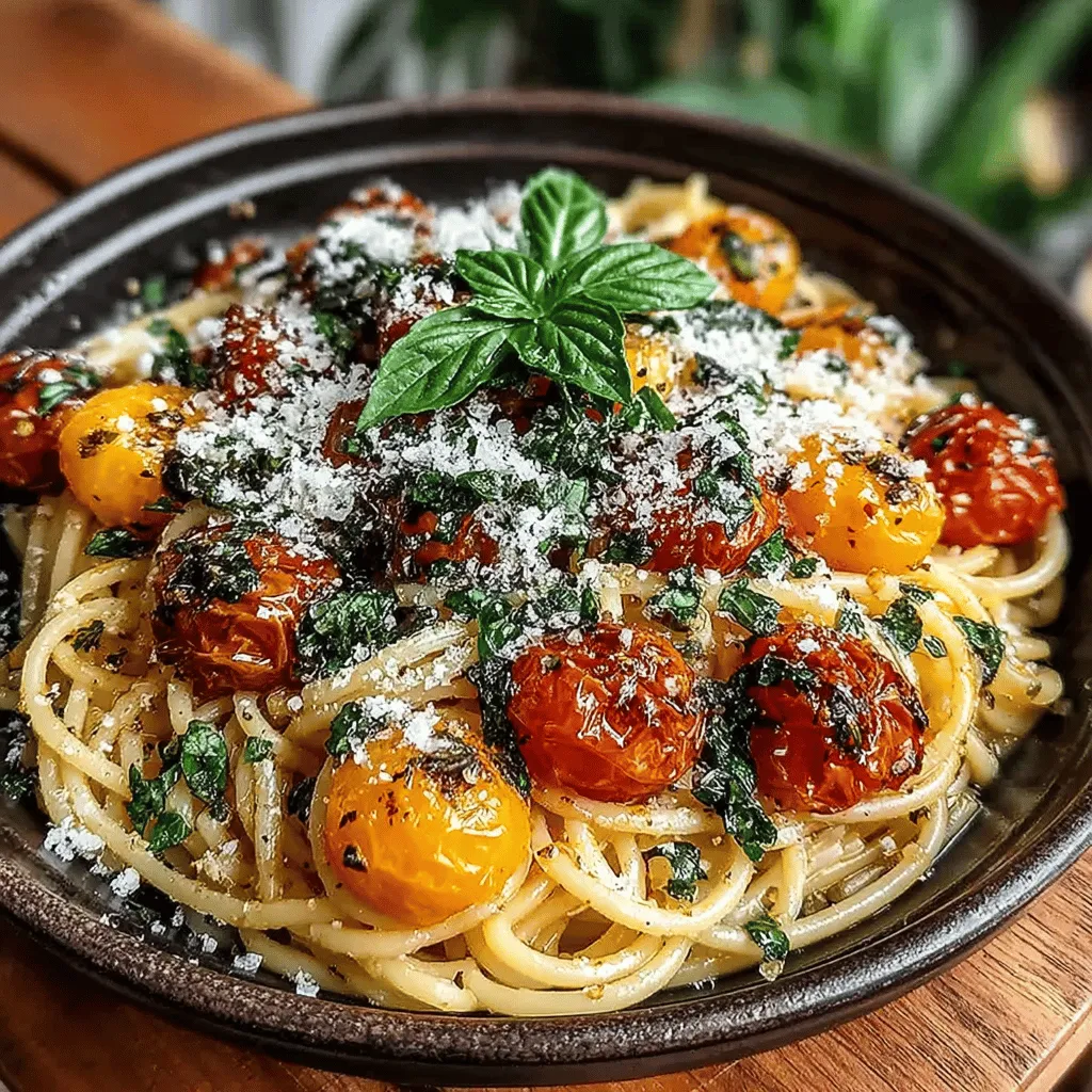 Preheating your oven is a crucial step in ensuring the success of your Balsamic Bliss Roasted Tomato Pasta Toss. When you preheat the oven to the specified temperature, you allow the heat to distribute evenly throughout the oven cavity, which is essential for achieving uniformly roasted tomatoes. The science behind roasting lies in the caramelization of sugars present in the tomatoes. As the tomatoes heat, their natural sugars begin to break down and caramelize, creating a rich, sweet flavor while also intensifying their natural acidity. This process not only enhances the taste but also helps to concentrate the flavors, making each bite of your pasta dish a delightful experience.
