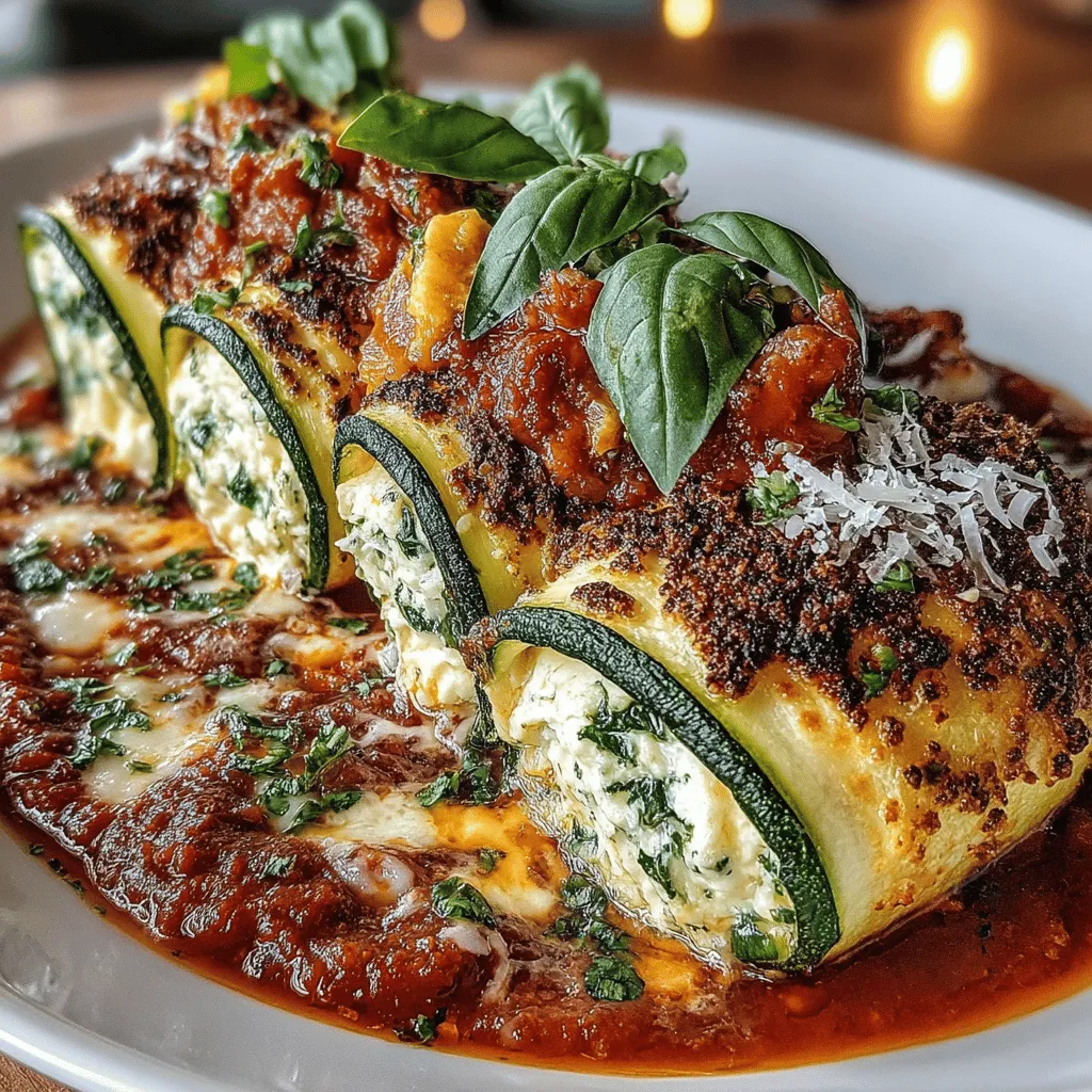 Zucchini Lasagna Rolls are a scrumptious and healthy twist on traditional lasagna, perfect for those looking to reduce carbs without sacrificing flavor. This dish not only showcases the fresh taste of zucchini but also incorporates a rich blend of cheeses and marinara sauce, making it a family favorite. With the rising popularity of low-carb diets, zucchini has emerged as a versatile ingredient that enhances both nutrition and taste. In this article, we will guide you through the preparation of this delectable meal, highlighting its nutritional benefits, cooking techniques, and serving suggestions. Join us as we explore the world of Zucchini Lasagna Rolls—a delightful recipe that promises to satisfy your cravings while keeping your meals light and nutritious.