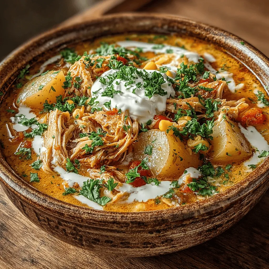 To prepare your Creamy Corn Chicken Chowder Delight, follow these detailed instructions for a delicious and hearty meal.