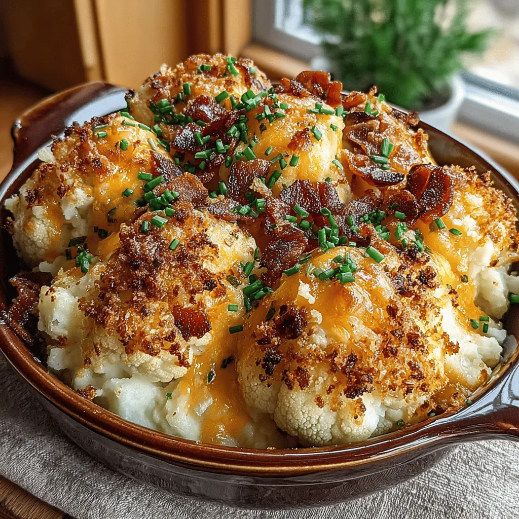 If you’re on the lookout for a dish that combines the creamy comfort of mashed potatoes with the health benefits of cauliflower, look no further than the Cheesy Cauliflower Mashed Potato Bake. This innovative recipe not only satisfies your cravings for comfort food but also introduces a nutritious twist that’s becoming increasingly popular in kitchens across the globe. With its cheesy goodness and hearty texture, this dish is perfect for family dinners, potlucks, or even as a savory side at holiday gatherings.