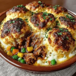 Comfort food holds a special place in the hearts of many, acting as a nostalgic reminder of home-cooked meals and family gatherings. The warmth and familiarity of dishes that evoke feelings of love and care can turn a simple dinner into a cherished occasion. Among the myriad of comfort food options, chicken pot pie stands out for its hearty filling and flaky crust. However, for those seeking a quicker and equally satisfying alternative, the Golden Biscuit Chicken Pot Pie Casserole emerges as a perfect solution. This dish combines the classic flavors of chicken pot pie with the convenience of a casserole, making it an ideal choice for busy weeknights or cozy family dinners.
