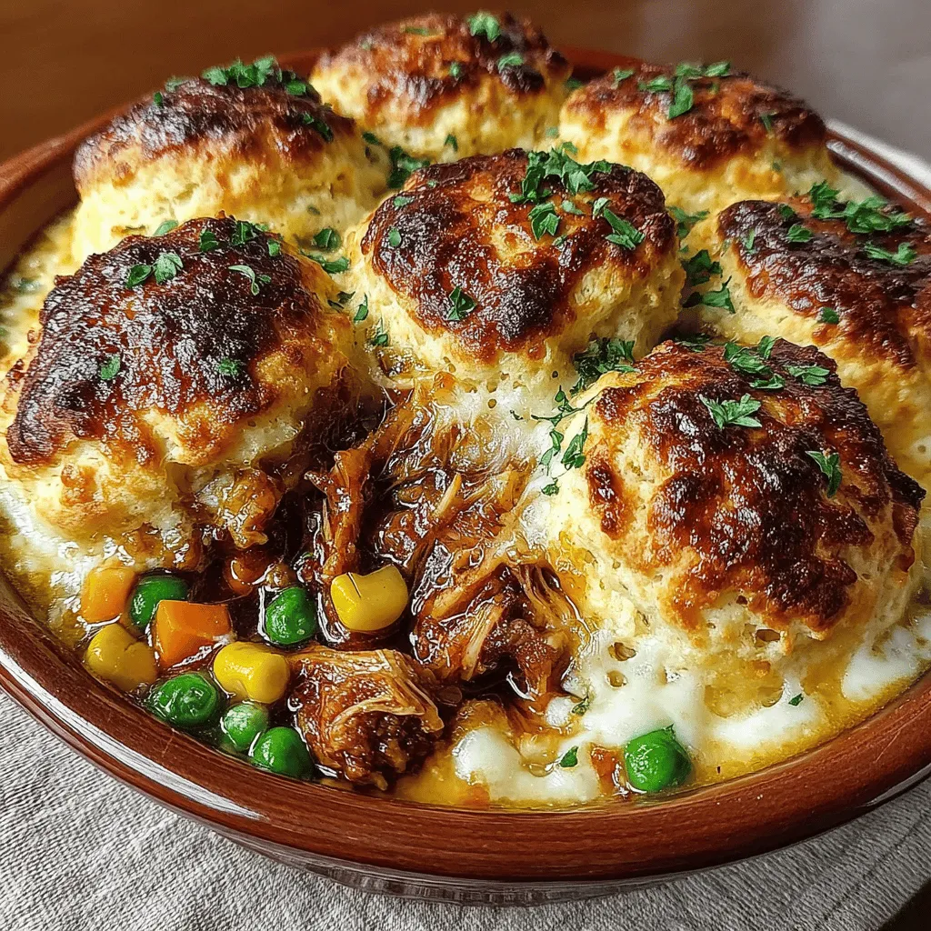 Comfort food holds a special place in the hearts of many, acting as a nostalgic reminder of home-cooked meals and family gatherings. The warmth and familiarity of dishes that evoke feelings of love and care can turn a simple dinner into a cherished occasion. Among the myriad of comfort food options, chicken pot pie stands out for its hearty filling and flaky crust. However, for those seeking a quicker and equally satisfying alternative, the Golden Biscuit Chicken Pot Pie Casserole emerges as a perfect solution. This dish combines the classic flavors of chicken pot pie with the convenience of a casserole, making it an ideal choice for busy weeknights or cozy family dinners.