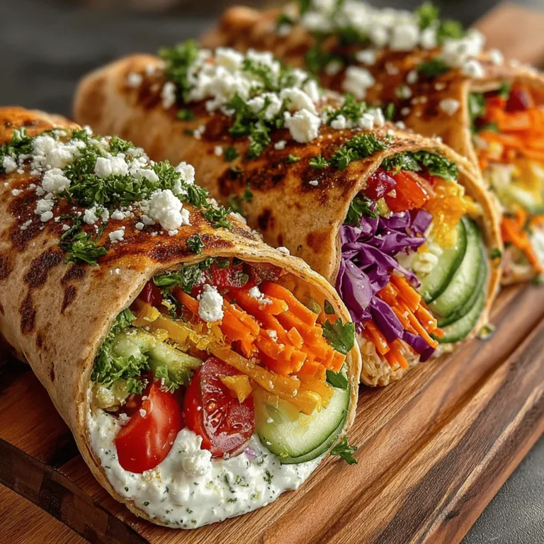 In an era where healthy eating is more important than ever, Chilled Crunchy Veggie Hummus Pita Wraps emerge as an ideal choice for those seeking a nutritious meal that doesn’t compromise on flavor. Combining a medley of fresh vegetables with the creamy, rich texture of hummus, these wraps are encased in soft whole wheat pita pockets, making them a convenient option for lunch or a quick snack. They’re not just easy to prepare; they also deliver a refreshing and satisfying meal that caters to various dietary preferences. Whether you’re looking for a wholesome midday boost or a light dinner option, these wraps are designed to tantalize your taste buds while nourishing your body.