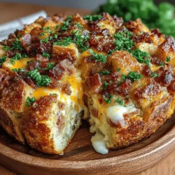 As the sun peeks through the window and the aroma of breakfast wafts through the house, there’s something undeniably comforting about a hearty breakfast strata. This Cheesy Ham Potato Breakfast Strata holds a special place in my heart, reminding me of lazy weekend mornings spent with loved ones. The combination of savory ham, creamy cheese, and tender potatoes layered between fluffy bread creates a dish that’s not only delicious but also perfect for feeding a crowd. Whether it’s a holiday brunch or just a cozy family breakfast, this strata is sure to bring smiles to the breakfast table.