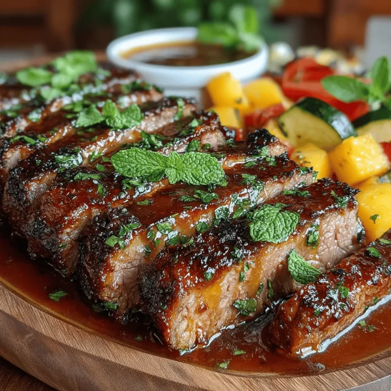 To achieve the best results with your Peach Glazed Beef, preheating your grill or pan is a critical step that should not be overlooked. Preheating creates the perfect environment for searing the meat, allowing you to lock in the delicious juices and flavors. When the cooking surface is hot enough, it promotes a Maillard reaction, which is responsible for that beautiful, caramelized crust that enhances both the taste and appearance of your dish.