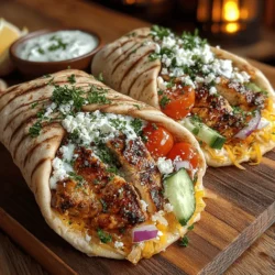 The Mediterranean diet is renowned not only for its vibrant and diverse flavors but also for its numerous health benefits. Rooted in the culinary traditions of countries bordering the Mediterranean Sea, this diet emphasizes whole foods, healthy fats, and fresh produce, promoting overall wellness and longevity. In this article, we will delve into a delightful recipe for Easy Greek Chicken Pita Wraps that will transport your taste buds straight to the sun-drenched shores of Greece. This healthy dish is packed with protein from chicken, fresh vegetables, and the tangy goodness of tzatziki sauce, making it an ideal choice for a quick lunch or dinner. Join us as we take you through the ingredients, preparation, and assembly of these flavorful wraps.