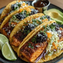 When it comes to tacos, traditional fillings often dominate the scene, but the culinary world is ripe for innovation. Enter Salmon Tacos with Blueberry Slaw, a delightful twist that combines the rich, savory flavors of salmon with the unexpected sweetness of fresh blueberries. This recipe not only tantalizes the taste buds but also provides a plethora of health benefits, making it a standout dish for any meal.