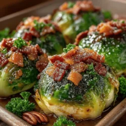When it comes to crafting a memorable dish that combines sweet and savory elements, few recipes can rival the allure of a Maple Glazed Bacon & Brussels Sprout Bake. This delightful creation captures the essence of comfort food while introducing an unexpected twist that elevates traditional ingredients to new heights. The harmonious pairing of crispy bacon and earthy Brussels sprouts, all enhanced by the rich sweetness of maple syrup, results in a dish that is both indulgent and satisfying. Whether you're looking to impress guests at a holiday gathering or simply want to elevate a weeknight dinner, this recipe is sure to delight palates of all ages.