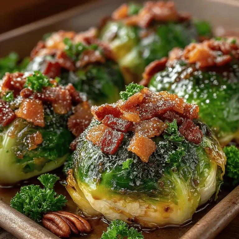 When it comes to crafting a memorable dish that combines sweet and savory elements, few recipes can rival the allure of a Maple Glazed Bacon & Brussels Sprout Bake. This delightful creation captures the essence of comfort food while introducing an unexpected twist that elevates traditional ingredients to new heights. The harmonious pairing of crispy bacon and earthy Brussels sprouts, all enhanced by the rich sweetness of maple syrup, results in a dish that is both indulgent and satisfying. Whether you're looking to impress guests at a holiday gathering or simply want to elevate a weeknight dinner, this recipe is sure to delight palates of all ages.