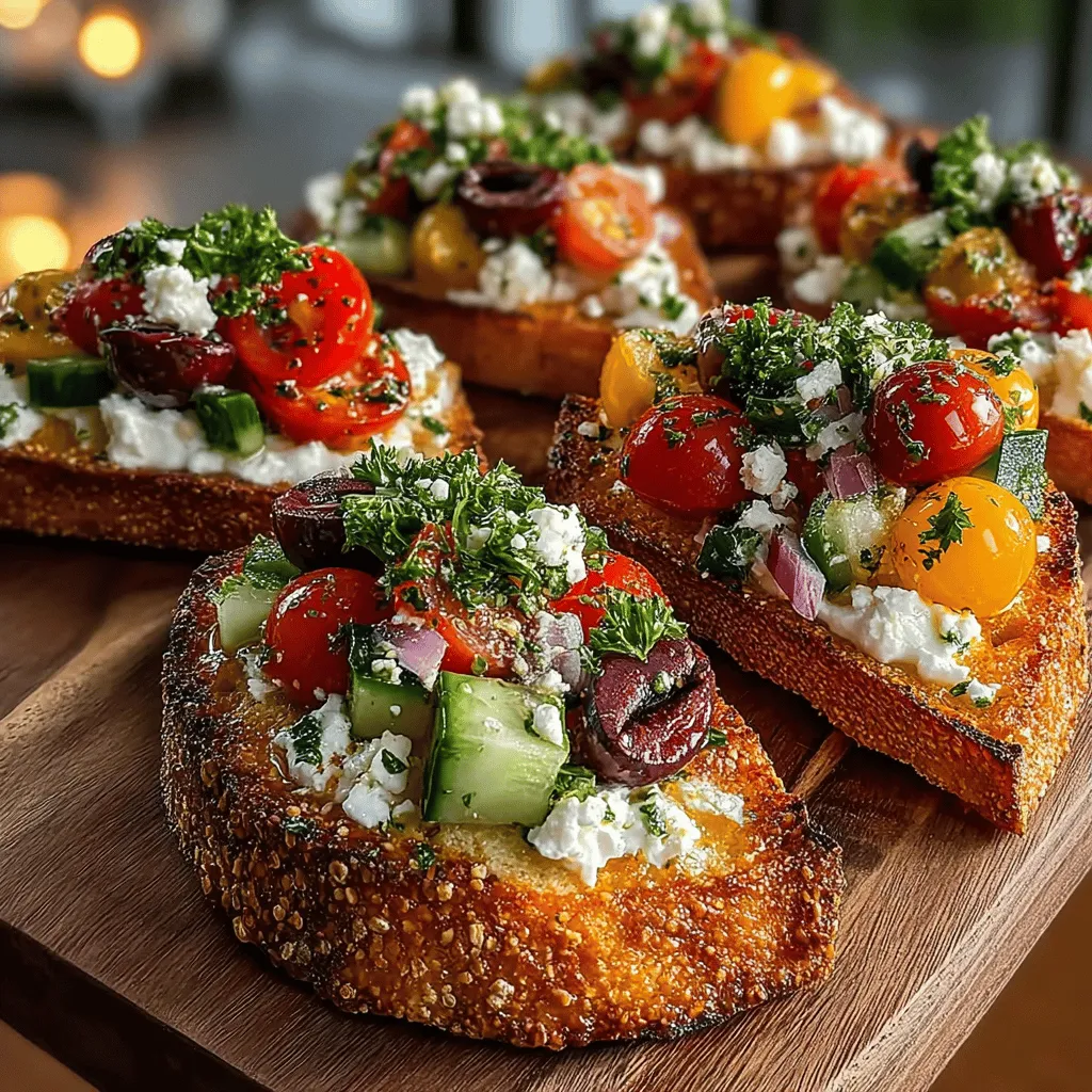Mediterranean cuisine is celebrated not only for its vibrant flavors but also for its numerous health benefits. Originating from countries bordering the Mediterranean Sea, this culinary tradition emphasizes fresh ingredients, wholesome grains, and healthy fats. With a rich history rooted in agriculture and local produce, Mediterranean dishes are known for their ability to nourish the body while tantalizing the taste buds. Among the myriad of delightful recipes inspired by this cuisine, Mini Mediterranean Pita Toasts stand out as a quick, flavorful, and nutritious option that can easily elevate any gathering.