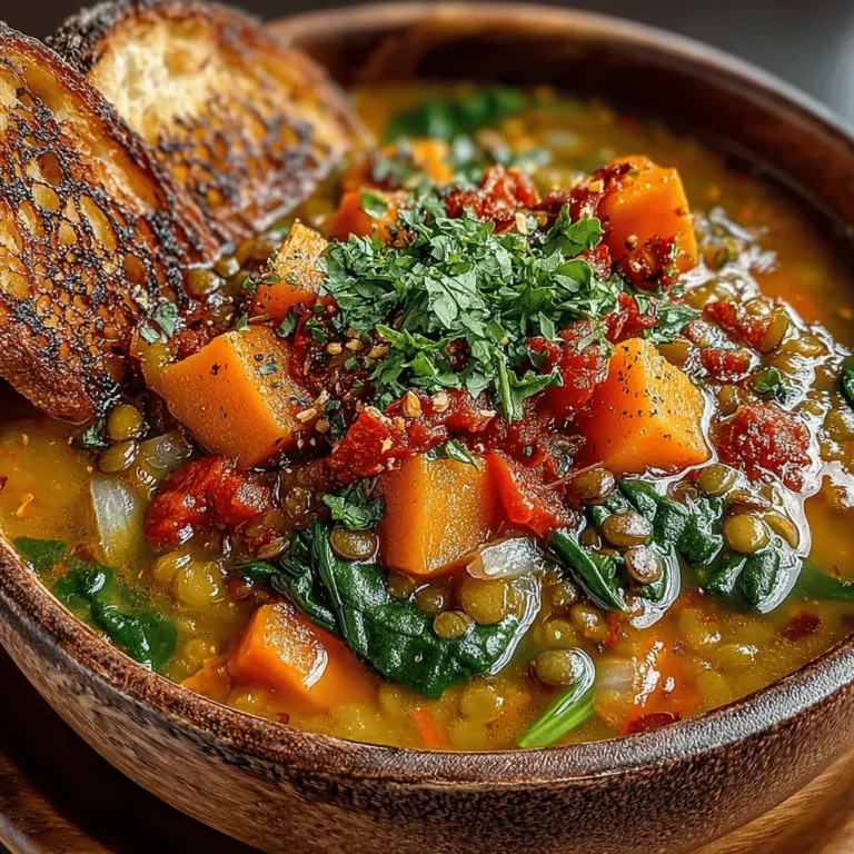 When the chill of autumn settles in and the leaves begin to turn, there’s nothing quite like a warm bowl of soup to bring comfort and nourishment. Enter the Hearty Butternut Bliss Lentil Soup, a vibrant, nutritious blend that promises not just warmth but a medley of flavors and health benefits. This soup is a delightful concoction that combines the sweetness of butternut squash with the earthy richness of lentils, creating a dish that is both satisfying and wholesome.