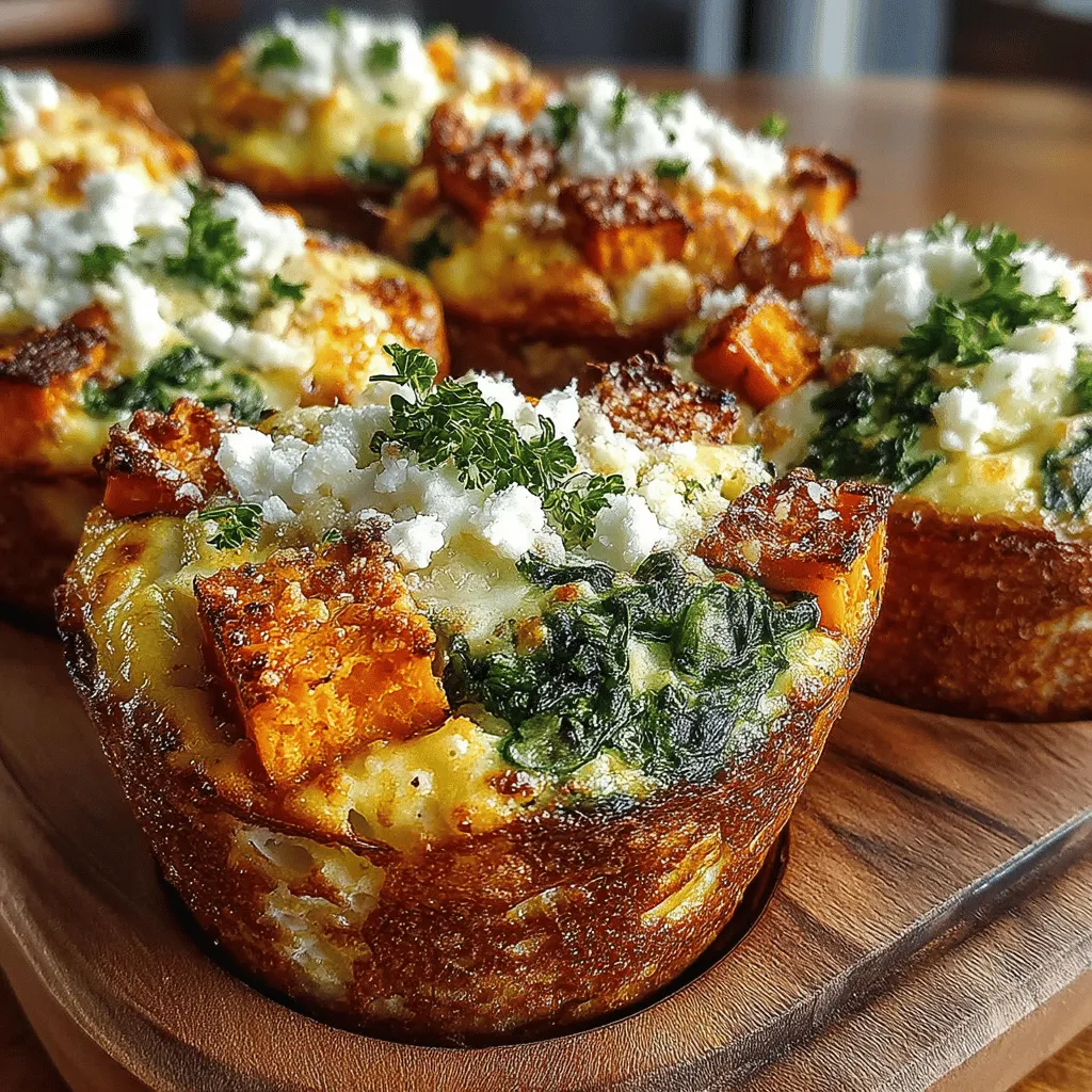In the search for nutritious and delicious breakfast options, sweet potato spinach egg cups stand out as a vibrant and wholesome choice. These delightful little cups combine the earthiness of sweet potatoes, the freshness of spinach, and the richness of eggs, creating a perfect balance of flavors and textures. Not only are they visually appealing, with a colorful presentation that brightens up any meal, but they are also incredibly versatile. Whether you need a quick breakfast on-the-go or a satisfying snack, these egg cups can be customized to suit a variety of tastes and dietary preferences.