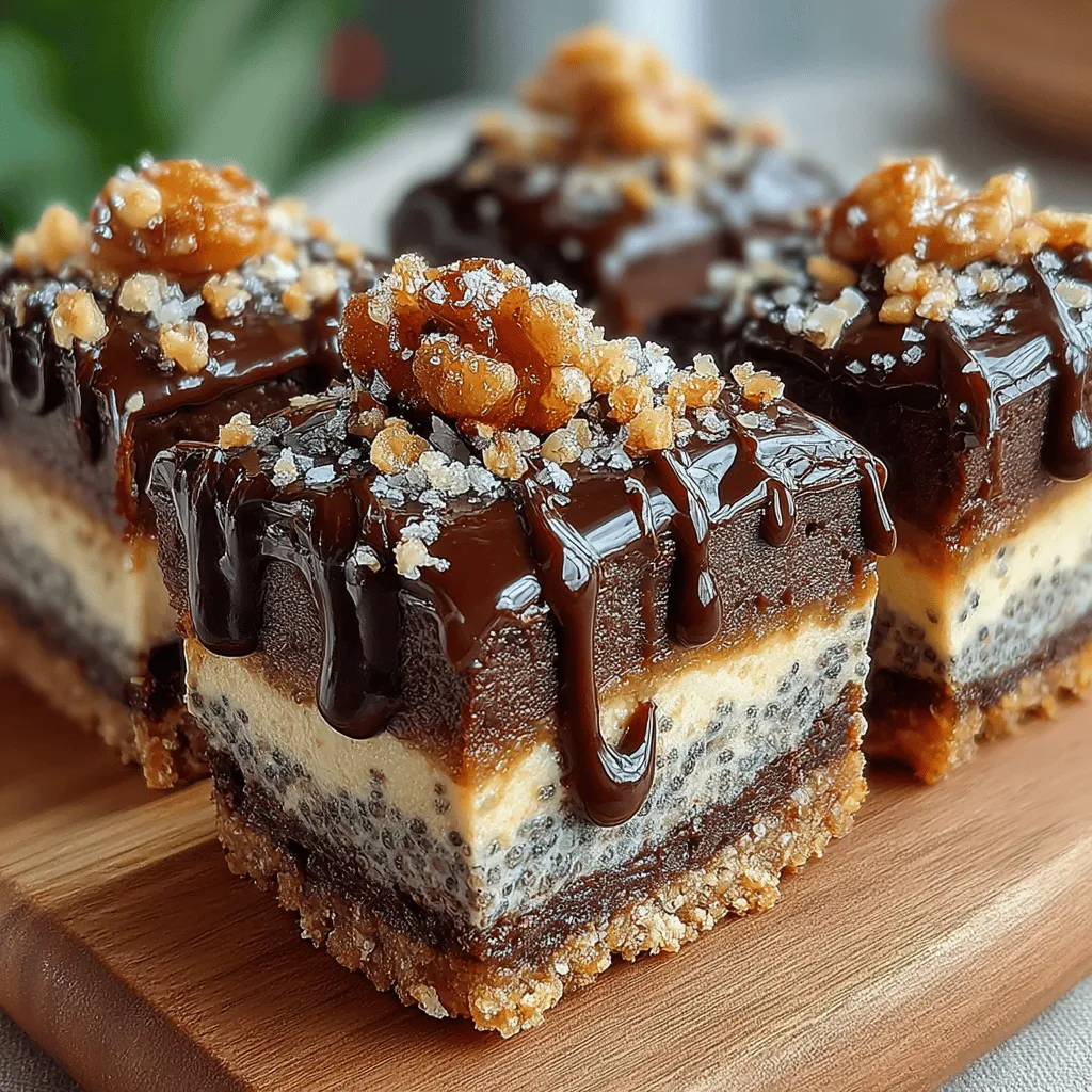 In a world where indulgence often battles with the quest for health, the Choco-Chia Bliss Slices emerge as a perfect solution for those who want to satisfy their sweet tooth without compromising on nutrition. These slices are a harmonious blend of natural ingredients that not only tantalize your taste buds but also nourish your body. Imagine biting into a chewy yet satisfying treat that is both decadent and wholesome. With rolled oats, nutrient-dense chia seeds, and rich dark chocolate, these blissful slices are a guilt-free dessert option that your entire family will cherish.