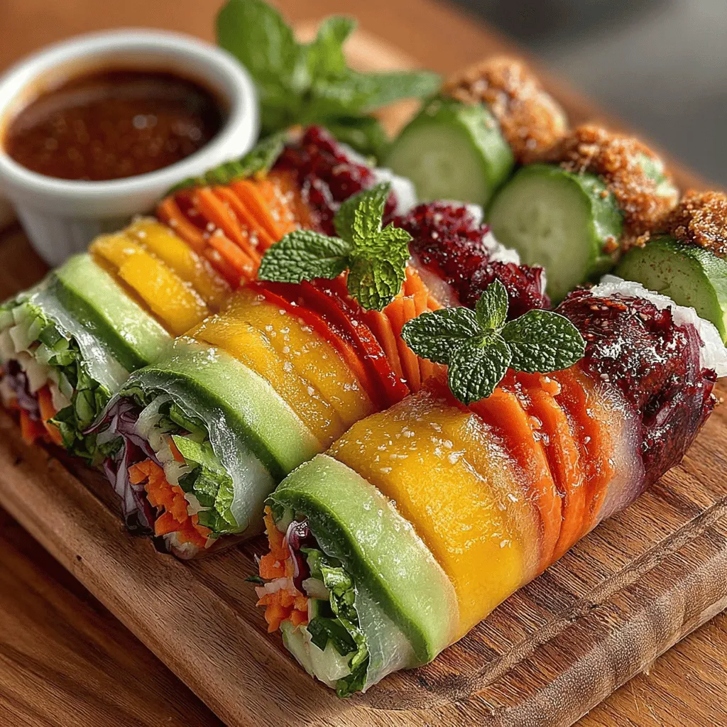 At their core, summer rolls are a light, healthy alternative to fried spring rolls. They embody the spirit of fresh, raw ingredients, often incorporating a variety of vegetables, herbs, and proteins wrapped in delicate rice paper. The origins of summer rolls can be traced back to Vietnam, where they have been enjoyed for centuries. Traditionally served with a dipping sauce, these rolls are not only a culinary delight but also a beautiful presentation of colors and textures on a plate.
