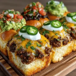Mini Taco Bowl Sliders Recipe: The Ultimate Guide
