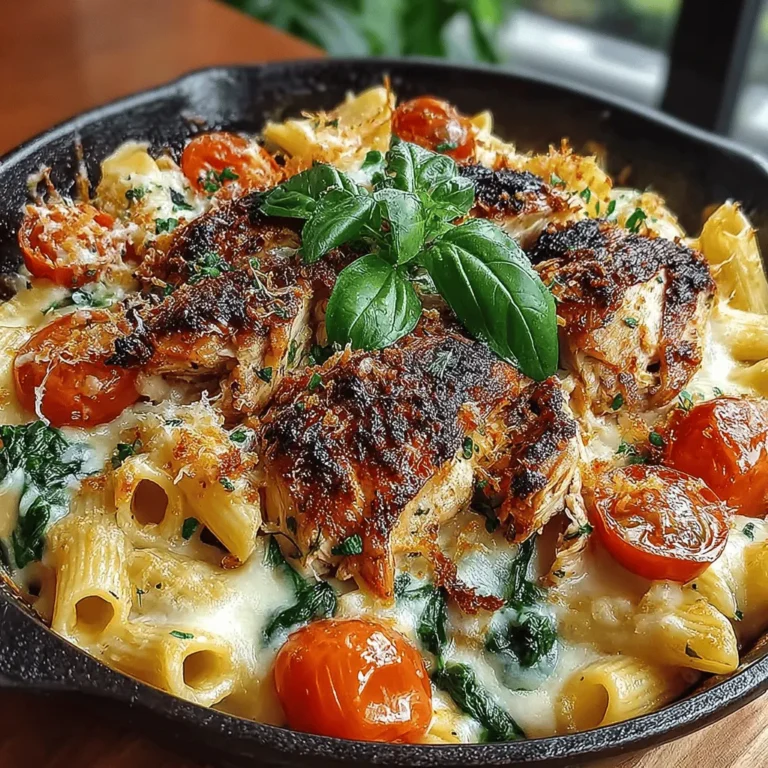 When it comes to comfort food, there's something undeniably appealing about a creamy pasta bake. The warm, cheesy goodness combined with tender pasta and succulent chicken creates a dish that feels both indulgent and homey. Enter the Creamy Basil Chicken Pasta Bake, a recipe that encapsulates the essence of satisfying family meals while offering a delightful blend of flavors that can please even the pickiest eaters. With its rich sauce, vibrant colors, and aromatic herbs, this dish is perfect for any occasion, from a cozy weeknight dinner to a festive gathering with friends and family.
