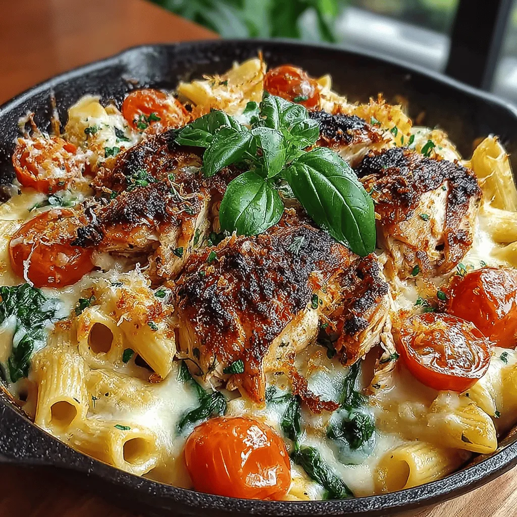When it comes to comfort food, there's something undeniably appealing about a creamy pasta bake. The warm, cheesy goodness combined with tender pasta and succulent chicken creates a dish that feels both indulgent and homey. Enter the Creamy Basil Chicken Pasta Bake, a recipe that encapsulates the essence of satisfying family meals while offering a delightful blend of flavors that can please even the pickiest eaters. With its rich sauce, vibrant colors, and aromatic herbs, this dish is perfect for any occasion, from a cozy weeknight dinner to a festive gathering with friends and family.