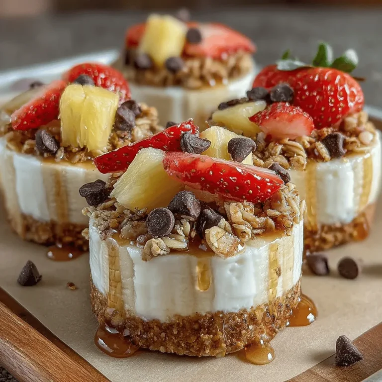 When it comes to Froyo Banana Split Bites, the versatility of this recipe allows you to customize each bite according to your personal tastes and dietary preferences. While bananas are the star of the show, you can easily swap in or add a variety of fruits and nuts to cater to different flavor profiles. Here are some delightful combinations to get your creative juices flowing: