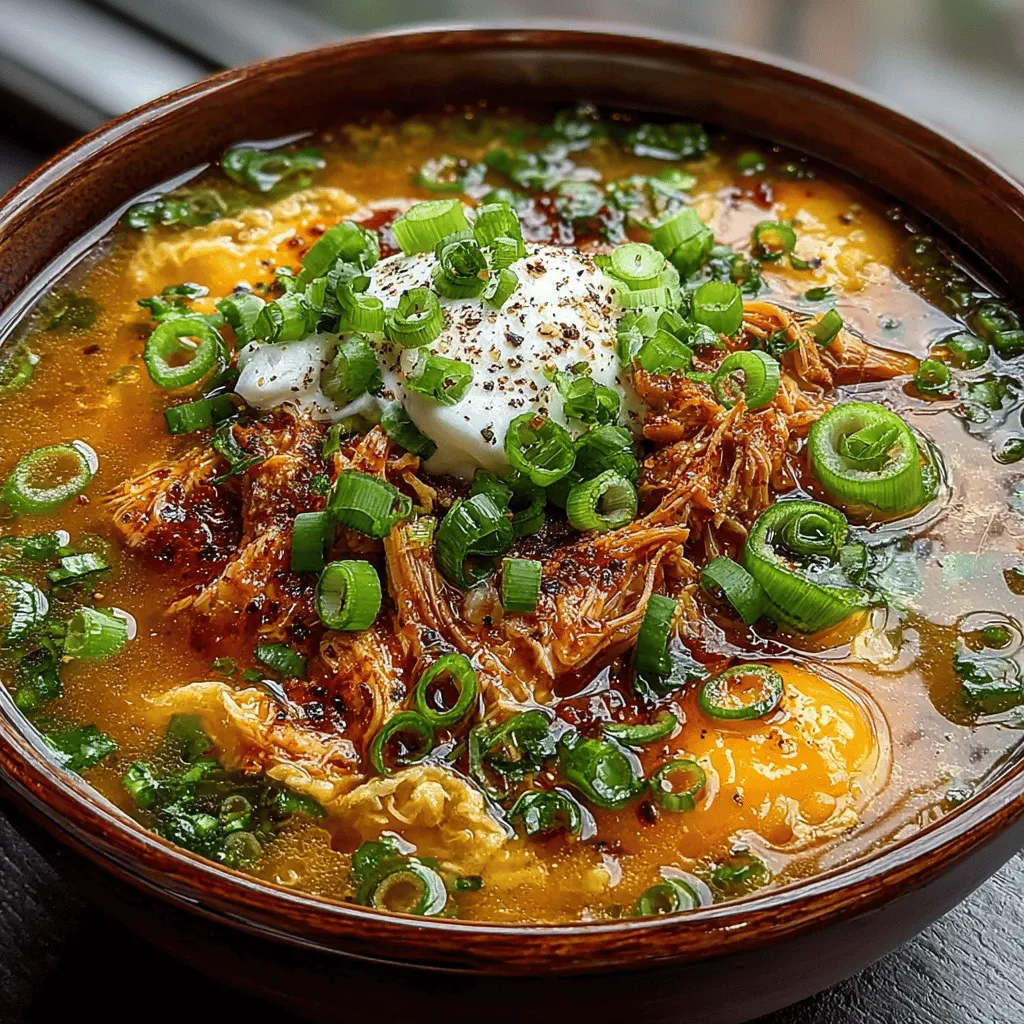 Creating a flavorful soup starts with understanding the ingredients that contribute to its depth and character. This Hatch Chili Chicken Egg Drop Soup features a harmonious blend of fresh and wholesome components that not only elevate the taste but also bring health benefits to the table.