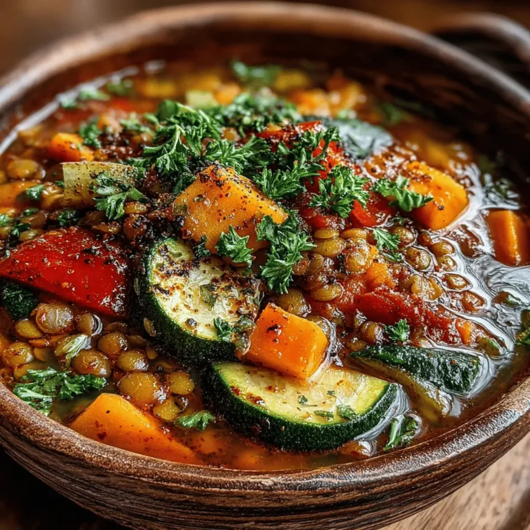 As the temperatures drop and the leaves begin to change, there's nothing quite like a warm bowl of stew to comfort the soul. Enter the Hearty Crockpot Lentil Stew, a nourishing dish that offers both warmth and satisfaction on those chilly days. This recipe is designed for ease of preparation, making it an ideal choice for busy families, health-conscious individuals, or anyone seeking a wholesome meal without spending hours in the kitchen.