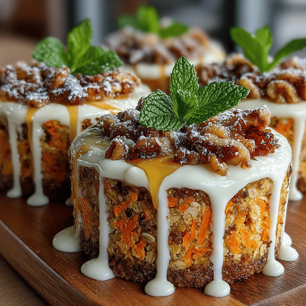 Carrot cake has long been celebrated for its rich flavor and moist texture, making it a beloved dessert in many households. With its unique combination of sweet and spicy notes, the traditional carrot cake often evokes feelings of nostalgia, often served at celebrations and gatherings. However, as dessert trends evolve, so too does our approach to classic recipes. Enter the Frosty Carrot Cake Delights—a delightful twist on the beloved carrot cake that transforms it into a refreshing frozen treat. This innovative dessert retains the essence of the traditional flavors while offering a cool, satisfying experience perfect for warm weather or any occasion.