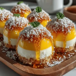 As the temperatures rise and the sun shines brightly, the craving for something cool and refreshing becomes almost irresistible. Enter Frozen Yogurt Mango Coconut Bombs – an irresistible frozen treat that combines the tropical flavors of ripe mango and creamy coconut in a delightful, guilt-free dessert. Whether you’re lounging by the pool, hosting a summer barbecue, or simply looking for a healthier snack option, these frozen yogurt snacks are a perfect choice. They are not only delicious but also easy to prepare and can be customized to suit your individual taste preferences.