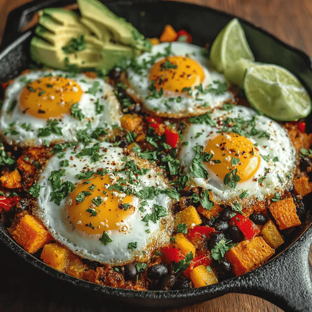Chili Sweet Potato Skillet Hash is a vibrant and nutritious dish that tantalizes the taste buds while providing a hearty meal suitable for breakfast, lunch, or dinner. This colorful skillet creation boasts a delightful medley of sweet potatoes, black beans, and aromatic spices, making it a wholesome choice for anyone looking to elevate their home cooking. Whether you are a busy professional seeking a quick meal or a family chef aiming to impress, this recipe combines flavor, nutrition, and ease in a single pan.