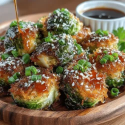 Brussels sprouts have made a remarkable comeback in modern cuisine, transforming from a once-avoided vegetable into a beloved staple on restaurant menus and home kitchens alike. This resurgence is largely due to their versatility and the ability to blend seamlessly with a variety of flavors. Among the many ways to enjoy Brussels sprouts, the Honey Sriracha Brussels Sprouts Delight stands out, offering a perfect balance of sweetness from honey and heat from Sriracha. This dish not only tantalizes the taste buds but also elevates the humble Brussels sprout to new culinary heights.