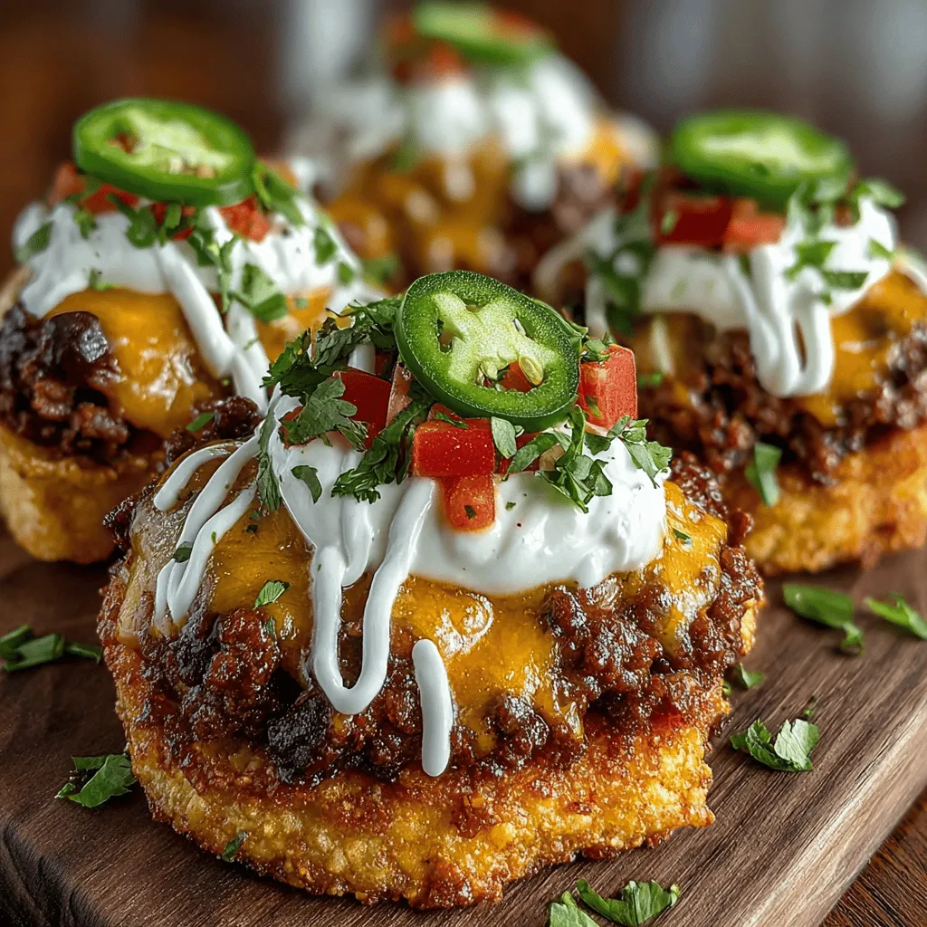 To create the ultimate Spicy Mini Chili Cheese Nacho Bites, understanding the role of each ingredient is crucial. Let’s take a closer look at what you will need: