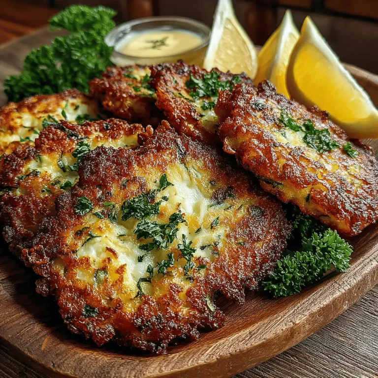 In today’s health-conscious world, finding delicious and nutritious meals that cater to a variety of dietary preferences can often be challenging. Enter Zesty Zucchini Chicken Fritters—an enticing dish that combines the light, fresh flavor of zucchini with protein-packed ground chicken. This dish stands out not only for its vibrant taste but also for its versatility, making it an excellent choice for a light meal, a satisfying appetizer, or even a family-friendly dinner option. Packed with nutrients, these fritters are easy to prepare and can be customized to suit individual tastes, ensuring that everyone at the table can enjoy them.