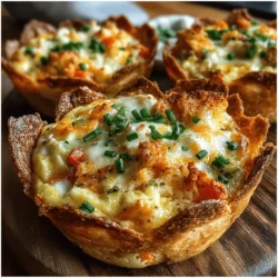 Mini Egg and Cheese Tortilla Cups are a delightful and innovative take on traditional breakfast items. These bite-sized morsels combine the comforting flavors of eggs and cheese with the playful, portable nature of tortilla cups. They are ideal for meal prep, brunch gatherings, or even as a quick snack during the day. Not only are these tortilla cups delicious, but they are also highly customizable, allowing you to tailor them to suit various dietary preferences and flavor profiles. In this article, we will delve into the details of this recipe, providing comprehensive instructions, tips for ingredient variations, and serving suggestions that make these tortilla cups a must-try for any food lover.