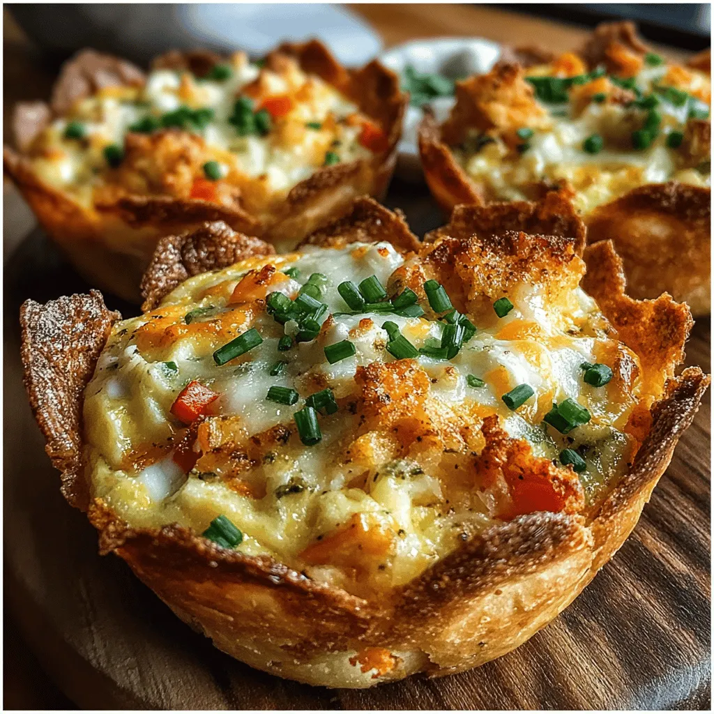 Mini Egg and Cheese Tortilla Cups are a delightful and innovative take on traditional breakfast items. These bite-sized morsels combine the comforting flavors of eggs and cheese with the playful, portable nature of tortilla cups. They are ideal for meal prep, brunch gatherings, or even as a quick snack during the day. Not only are these tortilla cups delicious, but they are also highly customizable, allowing you to tailor them to suit various dietary preferences and flavor profiles. In this article, we will delve into the details of this recipe, providing comprehensive instructions, tips for ingredient variations, and serving suggestions that make these tortilla cups a must-try for any food lover.