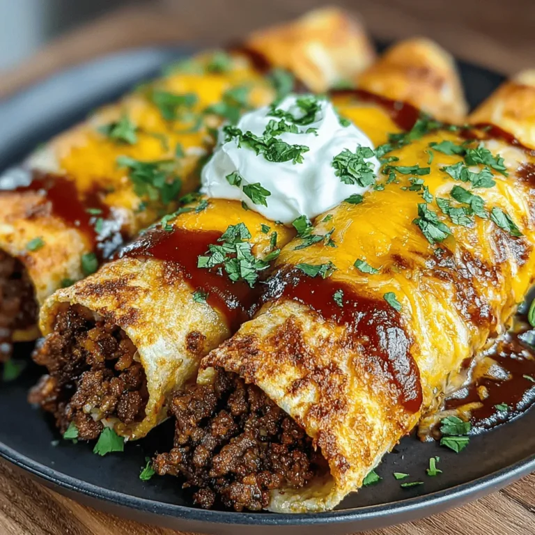 Enchiladas are a cherished staple of Mexican cuisine, celebrated for their rich flavors and comforting qualities. This versatile dish, typically comprising rolled tortillas filled with a variety of ingredients, has become a favorite across the globe. Among the many variations, cheesy ground beef enchiladas stand out for their savory combination of seasoned beef, melty cheese, and zesty enchilada sauce. These enchiladas are perfect for family dinners, gatherings with friends, or any occasion that calls for a hearty meal that satisfies both the appetite and the soul.
