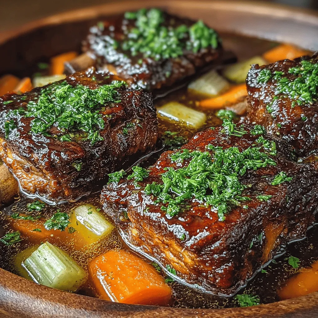 As the leaves begin to turn and the air takes on a crispness that signals the arrival of autumn, our culinary cravings shift toward comfort food that warms the soul. Dishes that are hearty, flavorful, and inviting become the stars of our dinner tables. Among these, braised short ribs stand out as a quintessential comfort food, embodying the essence of this cozy season. Imagine tender, succulent meat that falls off the bone, bathed in a rich sauce that embodies the flavors of fall. This is where our recipe for Apple Cider Braised Short Ribs comes into play—a delightful twist that introduces the sweetness and complexity of apple cider, elevating this classic dish to new heights.