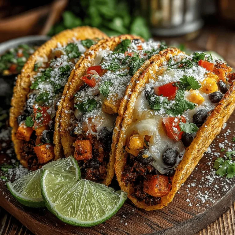 As the plant-based movement continues to gain momentum, more and more people are exploring the delicious possibilities of vegetarian and vegan meals. With a focus on health, sustainability, and flavor, plant-based recipes are not just for those who follow a strict vegan diet; they appeal to anyone looking to incorporate more nutritious options into their daily meals. One such recipe that stands out for its comforting flavors and satisfying textures is Sweet Potato Chili Baked Tacos. This dish is not only a feast for the taste buds but also a powerhouse of nutrients, making it a perfect option for those busy weeknights when time is of the essence but health and flavor cannot be compromised.