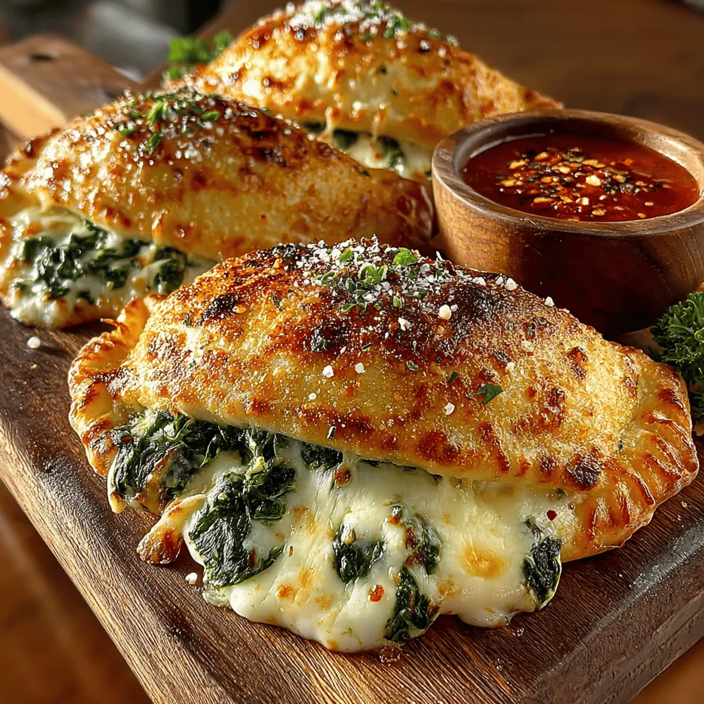 Calzones are a beloved staple of Italian cuisine, often regarded as the perfect on-the-go meal. These delicious pocket-style pastries, which are essentially folded pizzas, have gained immense popularity for their versatility and the endless possibilities they offer in terms of fillings. Among the myriad of options available, creamy spinach and ricotta calzones stand out not only for their rich, satisfying flavors but also for their health benefits. This recipe combines the earthy taste of spinach with the creamy texture of ricotta cheese, creating a filling that is both indulgent and nutritious.