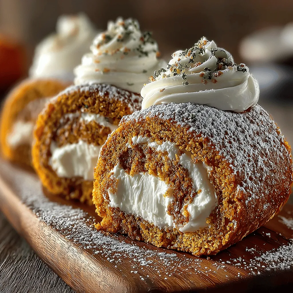 Embark on a delightful culinary adventure this fall with our Spiced Pumpkin Roll Cake. This enchanting dessert combines the cozy flavors of pumpkin and warm spices, wrapped around a creamy filling, creating a treat that’s perfect for any occasion. The rich, spiced aroma wafting through your kitchen will evoke the essence of autumn, making it a true seasonal favorite. Whether you’re hosting a festive gathering or enjoying a quiet evening at home, this cake is sure to bring comfort and joy with every slice. In this article, we will guide you through the process of making this scrumptious dessert, including detailed instructions and helpful insights to ensure your pumpkin roll cake turns out perfectly every time.
