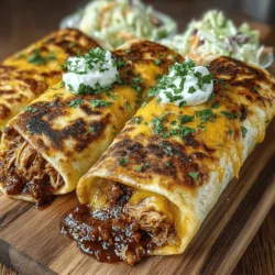 Wraps are a versatile and satisfying meal option that can be enjoyed any time of the day. Among the countless varieties available, one standout recipe that is sure to please a crowd is Flavor-Packed BBQ Pulled Chicken Wraps. This dish combines tender, shredded chicken with a tangy BBQ sauce, fresh toppings, and a delightful crunch, all wrapped up in a convenient tortilla. Whether you're hosting a casual gathering, looking for a quick weeknight dinner, or meal prepping for the week, these wraps are a delicious choice that can satisfy diverse palates and dietary preferences.