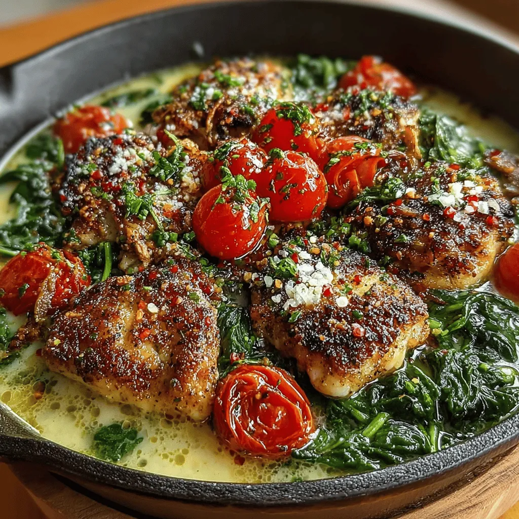 In today’s fast-paced world, finding a meal that strikes the perfect balance between convenience, flavor, and nutrition can often feel like an uphill battle. Enter the Creamy Chicken and Spinach Skillet Dinner—a dish that embodies all these qualities and more. This delightful recipe is not only quick to prepare but also packed with wholesome ingredients that cater to the needs of busy families, health-conscious individuals, and anyone in search of a delicious weeknight dinner.