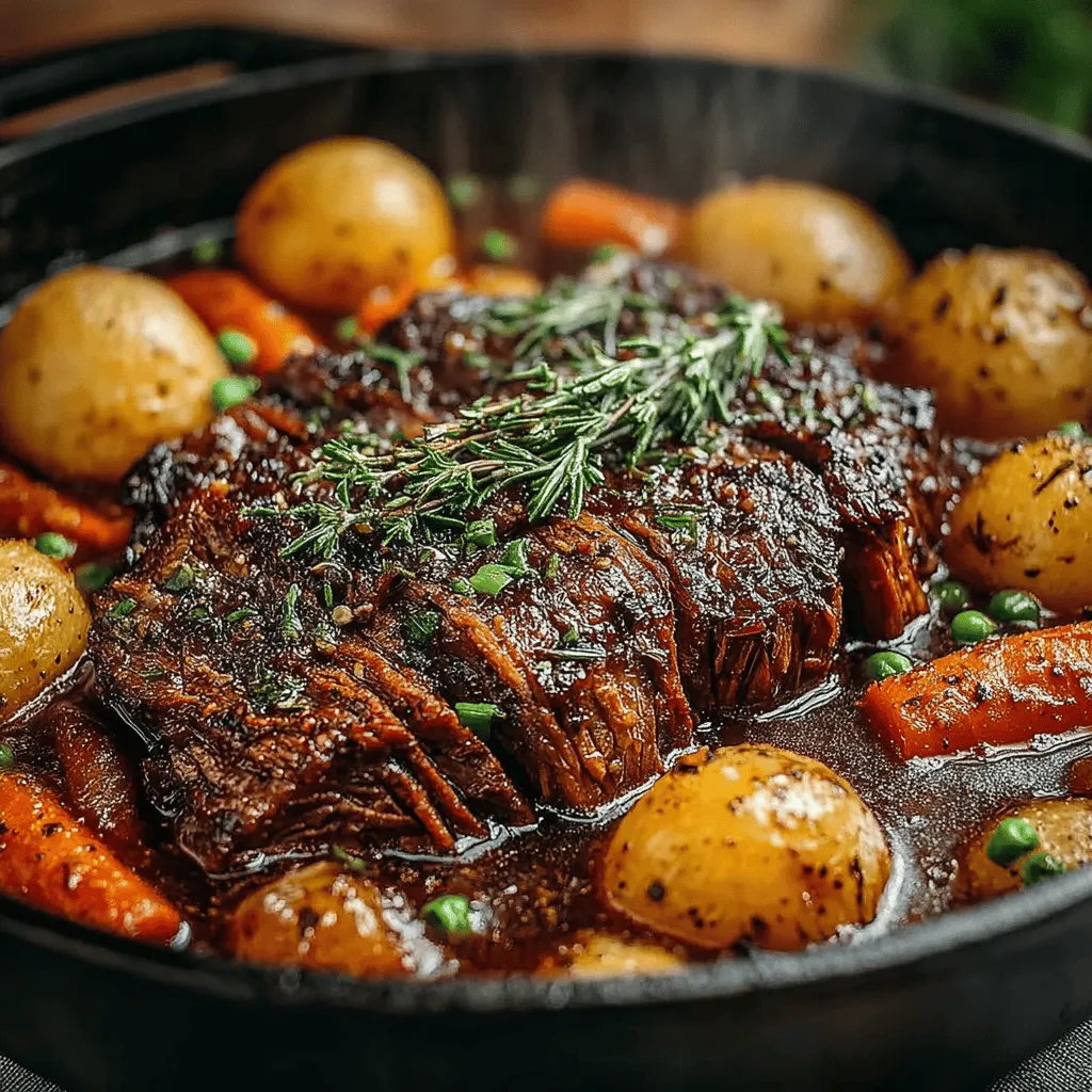 When it comes to family gatherings and cozy Sunday dinners, few dishes evoke the same sense of warmth and nostalgia as a savory pot roast. This classic meal has been a staple in households for generations, often associated with the comforting aroma that fills the home as it cooks slowly throughout the day. The pot roast is not just food; it’s an experience—a cherished tradition that brings families together around the dining table, sharing stories and creating lasting memories.